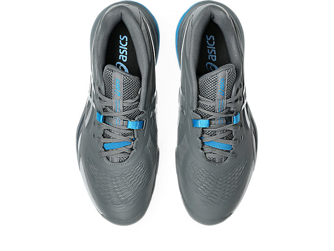 Details for ASICS GEL-RESOLUTION X OC Kasut Tenis Omni-Clay Kelabu Keluli/Perak Tulin 1041A486-020