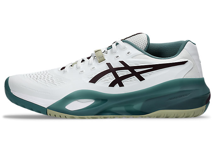 ASICS GEL-RESOLUTION X Wide (All Court) White/Dark Aubergine 1041A487-104