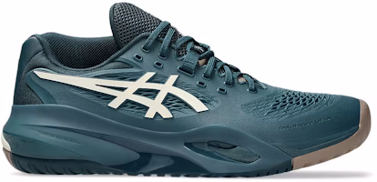 ASICS GEL-RESOLUTION X Wide All Court Tennis Shoes Saxon Green/Birch 1041A487-300 ASICS GEL-RESOLUTION X Wide All Court Tennis Shoes Saxon Green/Birch 1041A487-300