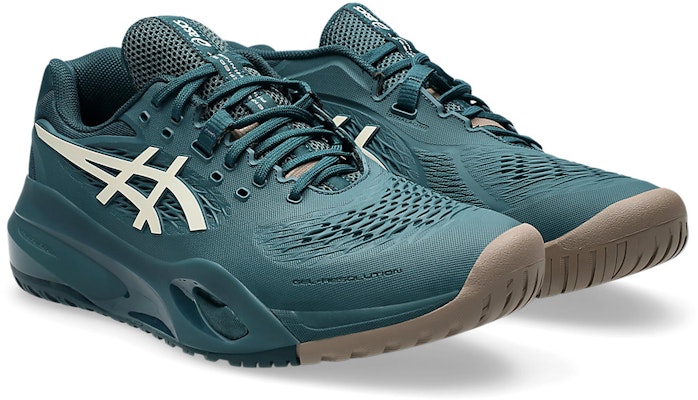 ASICS GEL-RESOLUTION X 寬版全地形網球鞋 綠色/白樺色 1041A487-300 Order ASICS GEL-RESOLUTION X 寬版全地形網球鞋 綠色/白樺色 1041A487-300