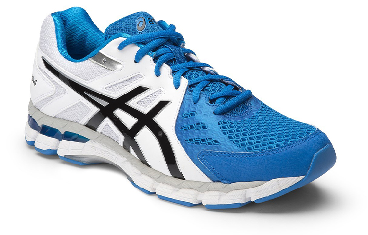 Order 亞瑟士 Gel-Rink Scorcher 4 防滑透氣運動跑步鞋 白藍 2E寬