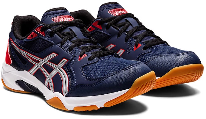 ASICS Gel-Rocket 10 '蓝橙色' 运动鞋 1071A054-404 Lookbook ASICS Gel-Rocket 10 '蓝橙色' 运动鞋 1071A054-404