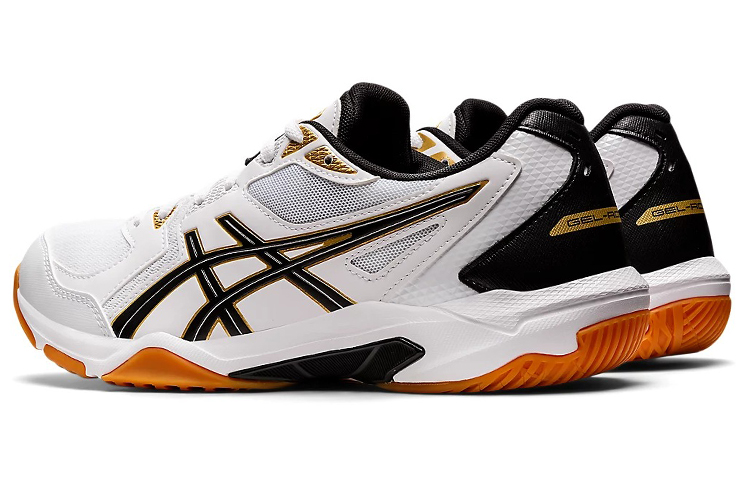 Shop ASICS Gel-Rocket 10 Volleybalschoenen Wit/Zwart 1073A047-101