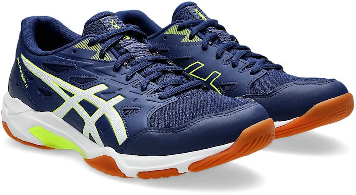 ASICS Gel-Rocket 11 'Blue Expanse Safety Yellow' 1073A065-403 Order ASICS Gel-Rocket 11 'Blue Expanse Safety Yellow' 1073A065-403