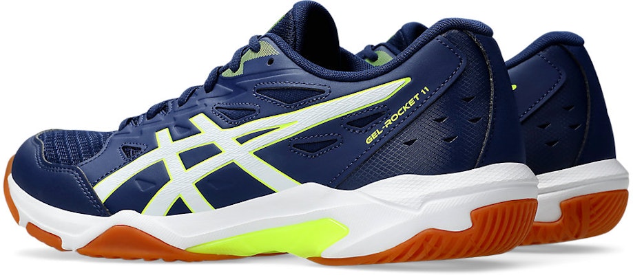 ASICS Gel-Rocket 11 'Blue Expanse Safety Yellow' 1073A065-403 Lookbook ASICS Gel-Rocket 11 'Blue Expanse Safety Yellow' 1073A065-403