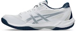 Shop 아식스 젤-로켓 12 실내 코트화 화이트/마코 블루 1073A080-100