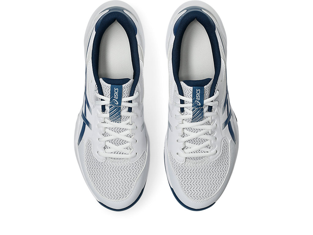 Details for ASICS GEL-ROCKET 12 Sepatu Indoor Putih/Mako Biru 1073A080-100