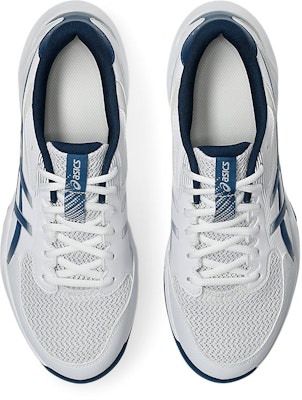 아식스 젤-로켓 12 실내 코트화 화이트/마코 블루 1073A080-100 Details for 아식스 젤-로켓 12 실내 코트화 화이트/마코 블루 1073A080-100