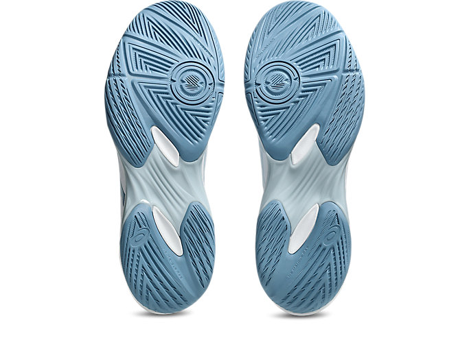 Sizing ASICS GEL-ROCKET 12 Zapatillas de Voleibol Indoor Blanco/Gris Frío 1073A080-103