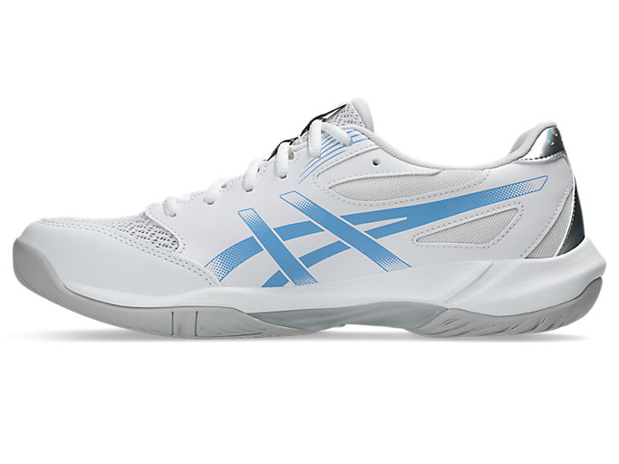 Shop ASICS GEL-ROCKET 12 Zapatillas de Voleibol Blanco/Gris Nube 1071A116-104