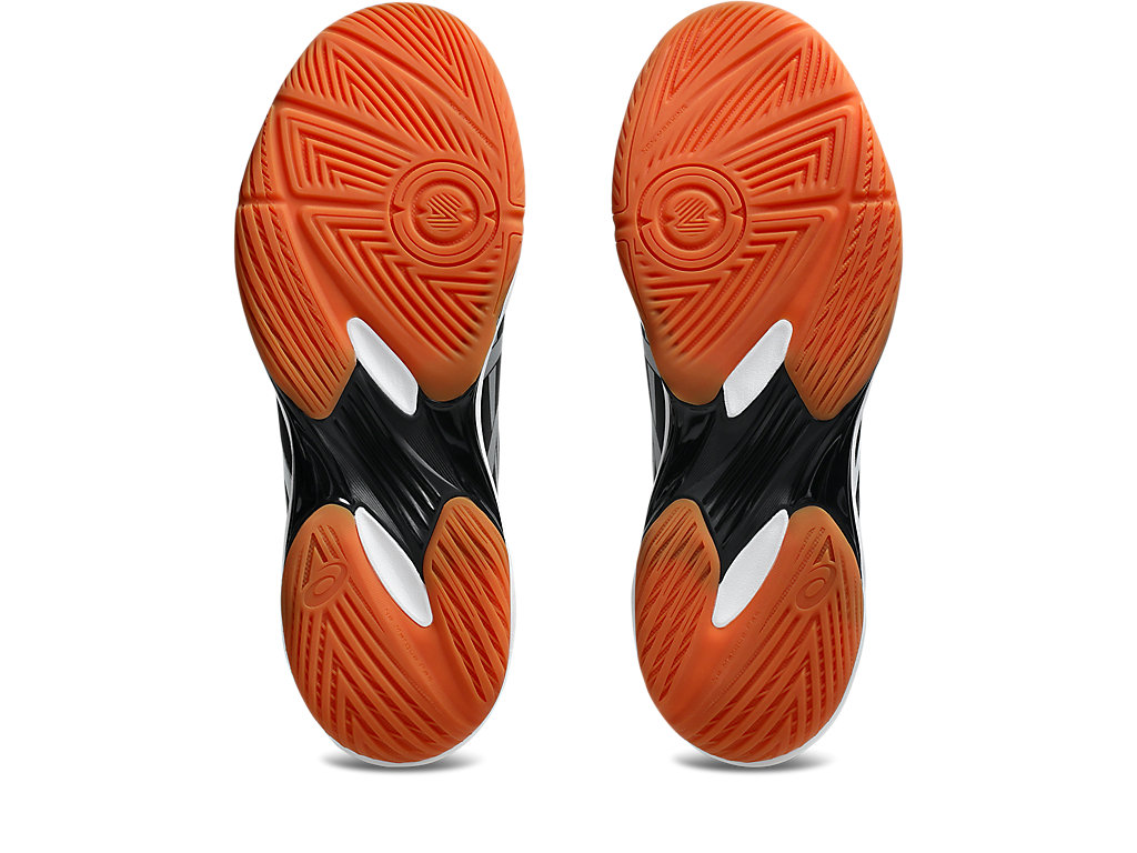 Sizing ASICS GEL-ROCKET 12 Zapatillas de Voleibol Negro/Blanco 1073A080-001