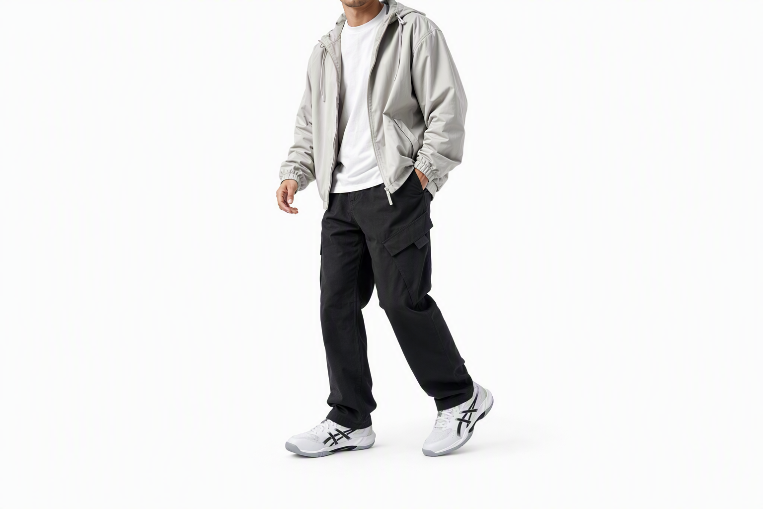 Order ASICS GEL-ROCKET 12 排球鞋 白/黑 1073A081-101