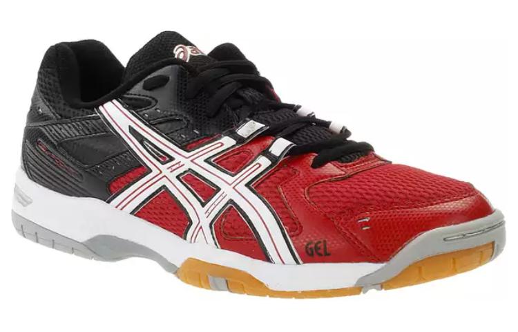 Lookbook Asics Gel-Rocket 6 輕便透氣休閒運動鞋 紅黑