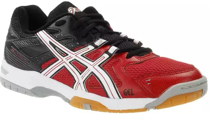 Asics Gel-Rocket 6 輕便透氣休閒運動鞋 紅黑 Lookbook Asics Gel-Rocket 6 輕便透氣休閒運動鞋 紅黑
