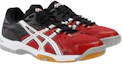 Shop Asics Gel-Rocket 6 輕便透氣休閒運動鞋 紅黑