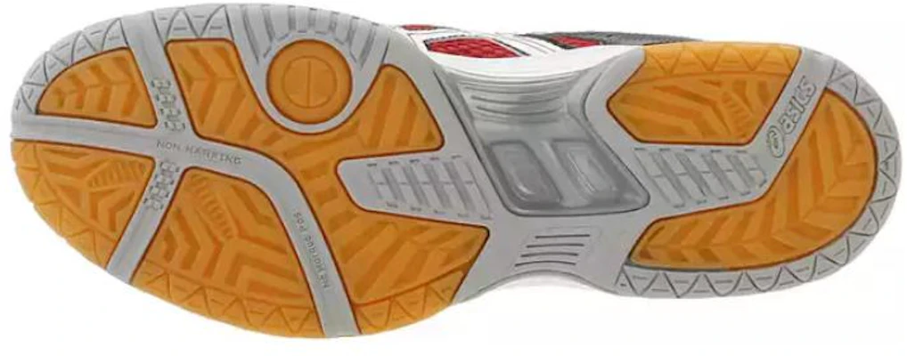 Asics Gel-Rocket 6 輕便透氣休閒運動鞋 紅黑 Details for Asics Gel-Rocket 6 輕便透氣休閒運動鞋 紅黑