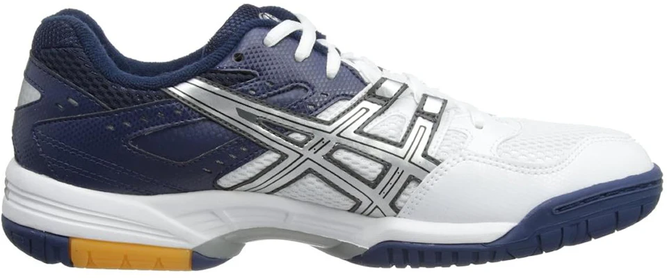 Asics Gel-Rocket 6 減震耐磨運動跑步鞋 白藍 Order Asics Gel-Rocket 6 減震耐磨運動跑步鞋 白藍