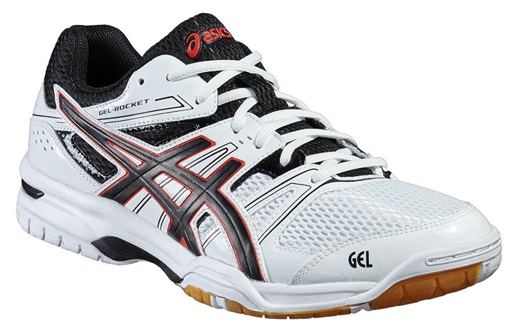 Lookbook ASICS Gel-Rocket 7 ''Weiß Schwarz'' B405N-0190