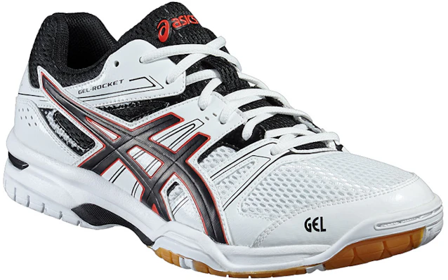 ASICS Gel-Rocket 7 ''Weiß Schwarz'' B405N-0190 Lookbook ASICS Gel-Rocket 7 ''Weiß Schwarz'' B405N-0190