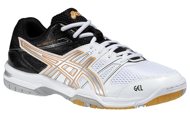 Lookbook ASICS Gel-Rocket 7 ''Wit Zwart'' B405N-0193