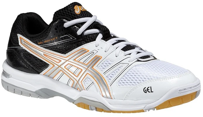 ASICS Gel-Rocket 7 ''Wit Zwart'' B405N-0193 Lookbook ASICS Gel-Rocket 7 ''Wit Zwart'' B405N-0193
