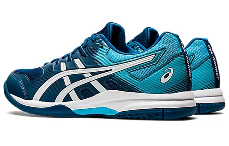 Lookbook Asics Gel-Rocket 9 藍白 跑步鞋