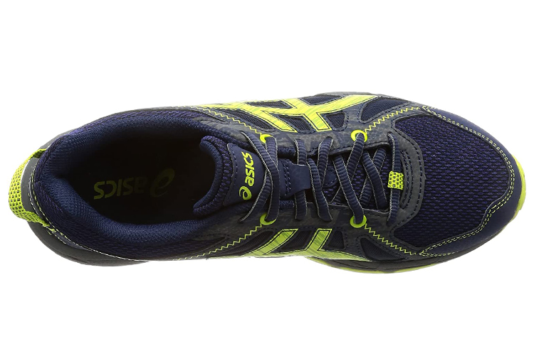 Lookbook ASICS Gel-Sangaku ''Bleu Foncé Jaune'' TDW904-4977
