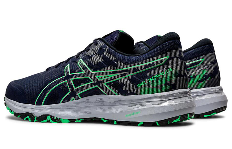 Shop ASICS Gel-Scram 5 Bleu/Vert 1011A559-400