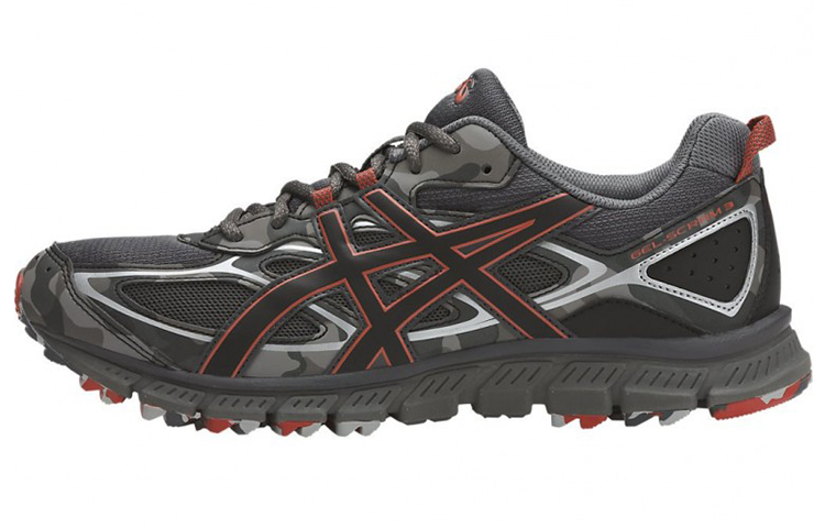 ASICS Gel-Scram 'Grey Red' T6K2N-9590