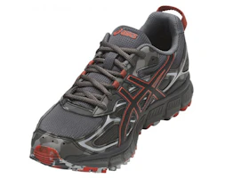 Shop Asics Gel-Scram 越野慢跑鞋 灰紅