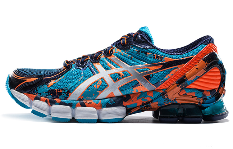 ASICS Gel-Sendai 'Blue White Orange' T4A1N-4801