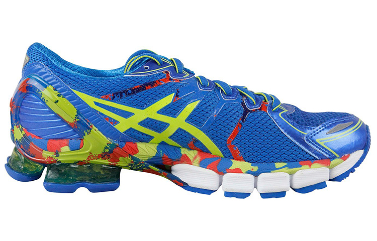 Order ASICS Gel-Sendai ''Blauw Geel Mesh'' T4A1N-3905