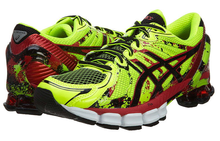 Lookbook ASICS Gel-Sendai ''Jaune Rouge'' T4A1N-0490