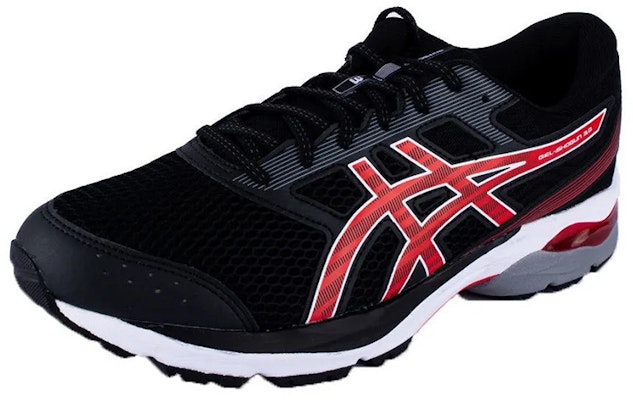 Asics Gel-Shogun 3 防滑減震透氣 低筒 跑步鞋 男款 黑紅色 Lookbook Asics Gel-Shogun 3 防滑減震透氣 低筒 跑步鞋 男款 黑紅色