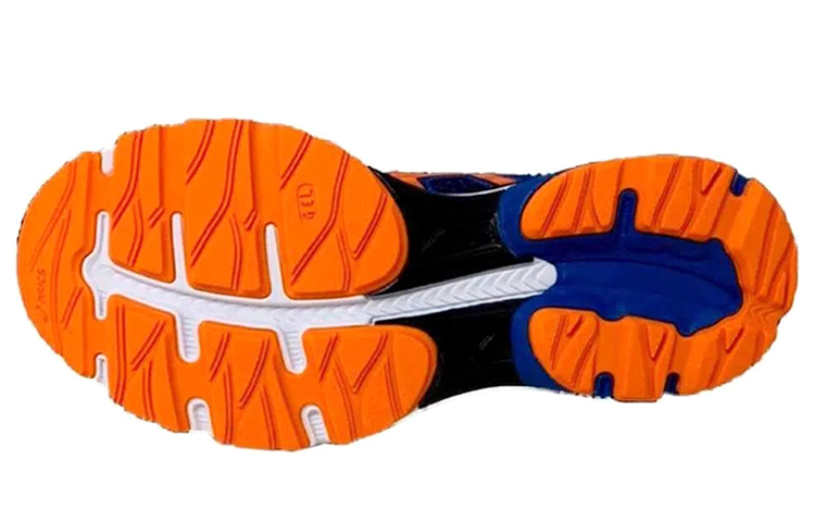 Shop ASICS Gel-Shogun 3 'Blok Warna Biru Oranye' 1011B251-401