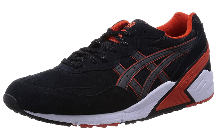 Lookbook ASICS Gel-Sight ''Zwart Rood'' TH5C0L-9090
