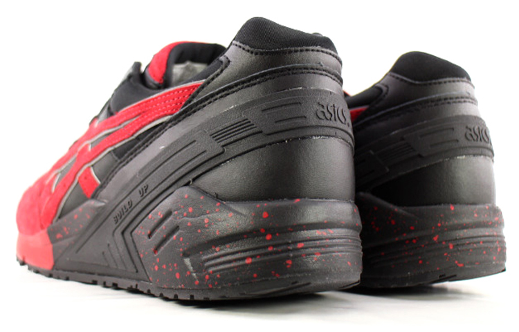 Lookbook Asics Gel-Sight 低筒跑步鞋 黑紅