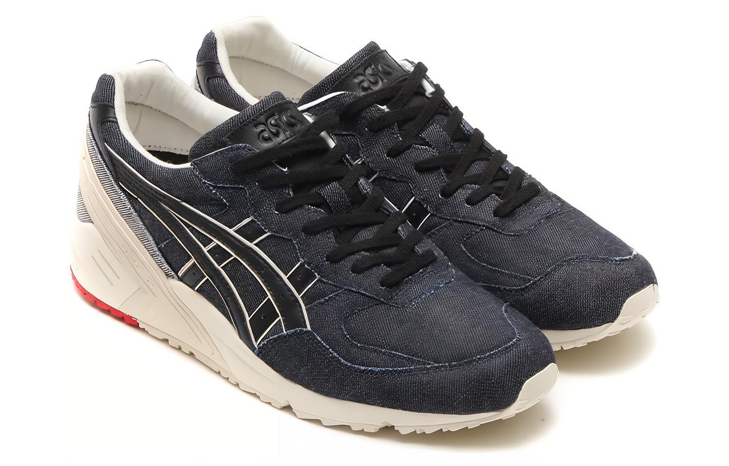 Order Asics Gel-Sight 輕便透氣 復古休閒運動鞋 黑白