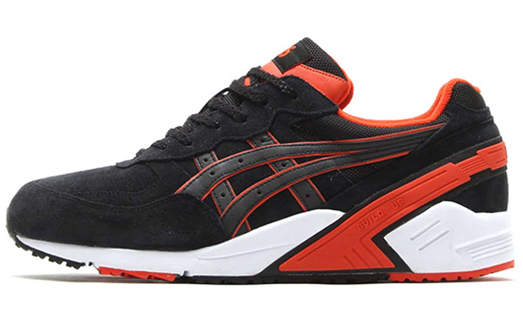Buy Asics Gel-Sight 舒適 耐磨 低筒 跑步鞋 男女同款 黑紅色