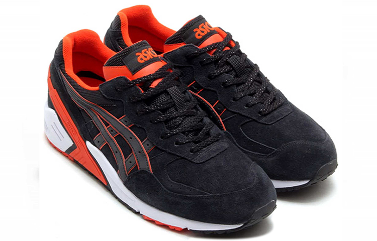 Order Asics Gel-Sight 舒適 耐磨 低筒 跑步鞋 男女同款 黑紅色