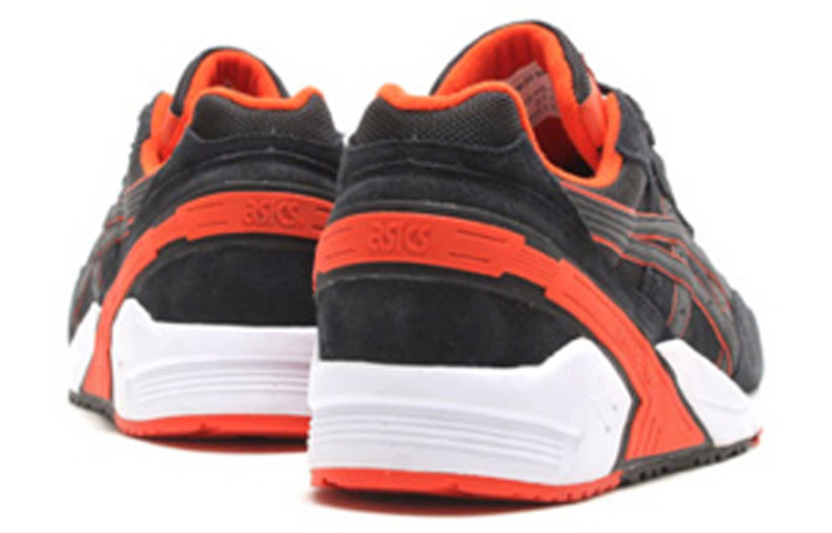 Shop Asics Gel-Sight 舒適 耐磨 低筒 跑步鞋 男女同款 黑紅色