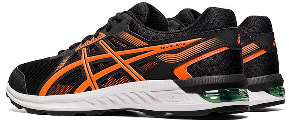 ASICS Gel-Sileo 2 黑橙色跑鞋 1011A995-003 Shop ASICS Gel-Sileo 2 黑橙色跑鞋 1011A995-003