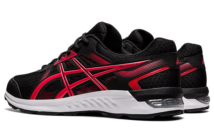 Shop ASICS Gel-Sileo 2 'Hitam Merah' 1011A995-006