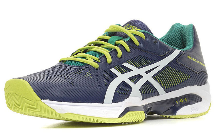 Lookbook ASICS Gel-Solution Speed 2 Clay Indigo Wit ''Blauw'' E601N-5001