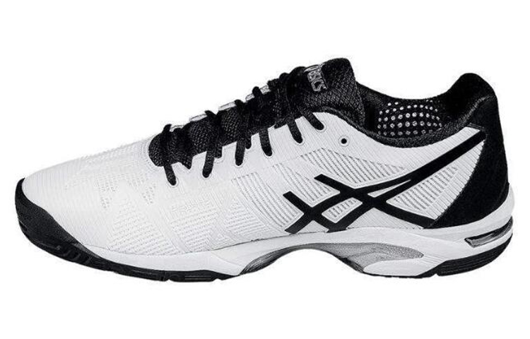 Buy Asics Gel-Solution Speed 3 防滑透氣 低筒 跑步鞋 男款 白黑色