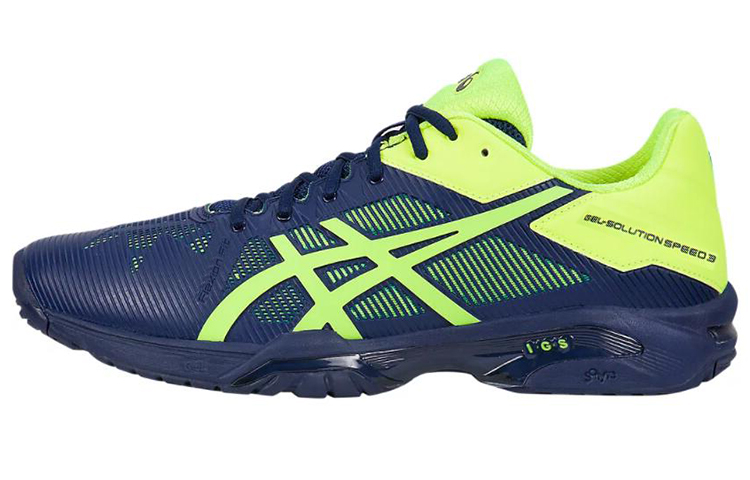 ASICS Gel-Solution Speed 3 'Blue Fluorescent Yellow' E600N-4907