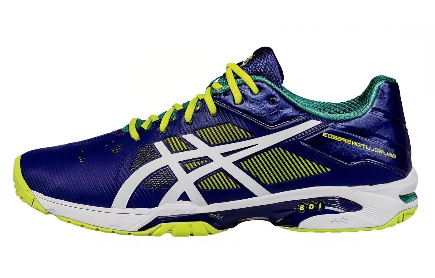 ASICS Gel-Solution Speed 3 'Blue Yellow' E600N-5001