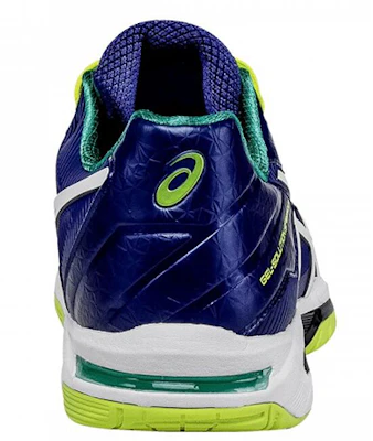 Asics Gel-Solution Speed 3 減震防滑運動跑步鞋 藍黃色 Shop Asics Gel-Solution Speed 3 減震防滑運動跑步鞋 藍黃色