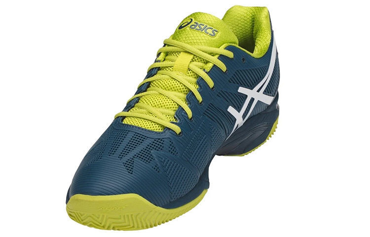 Lookbook ASICS Gel-Solution Speed 3 'Biru Kuning Putih' E601N-4501