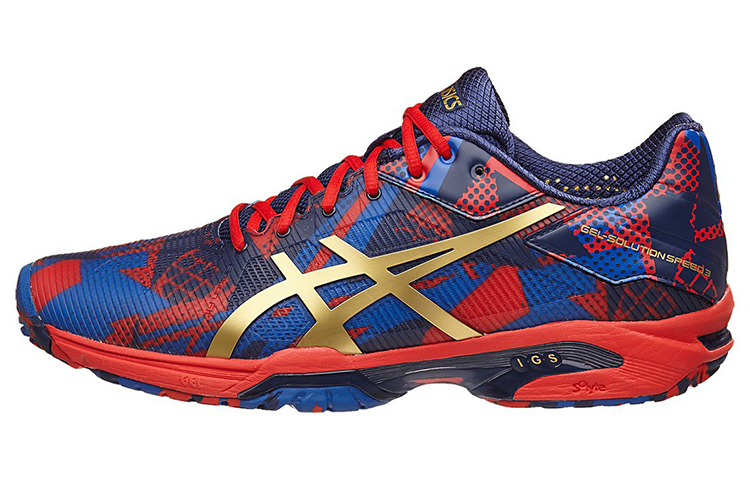 ASICS Gel-Solution Speed 3 'Red Blue' E600Q-4694